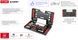 Socket and bit kit Intertool STORM with a ratchet 0.93 kg 57 pcs (VT-3657)