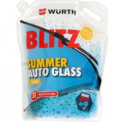 Agent for cleaning the windshield Wurth BLITZ-Summer yellow 3 l (5892333810)