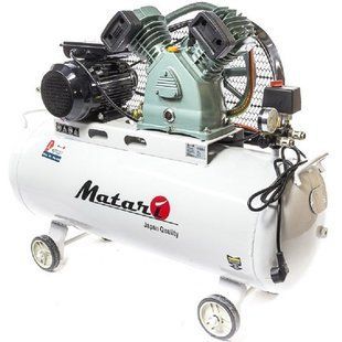 Компресор поршневий мережевий Matari M290C22-1 2200 Вт 100 л (MK-18)