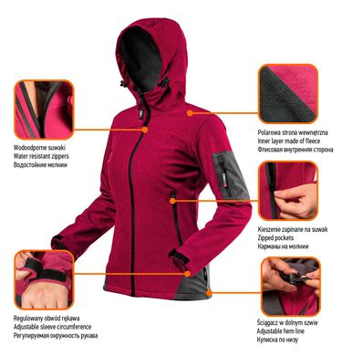 Куртка-кофта робоча NEO Softshell XXL 80-550-XXL