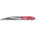 Reciprocating saw blade Milwaukee Wrecker Carbide 6 TPI 230 mm 5 pcs (48005542)