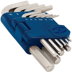 Набір ключів шестигранників Truper IMB 1.5-10 мм Г-подібні 10 шт (ALL-10M)