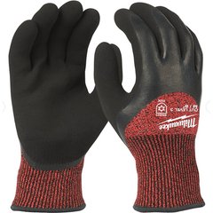 Winter work gloves Milwaukee CUT C with cut protection at level 3 EN ISO 21420, EN388:2016 s.7/S (4932479707)