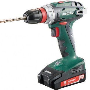 Шуруповерт-дриль акумуляторний Metabo BS 18 Quick Set 18 В 48 Нм (602217880)