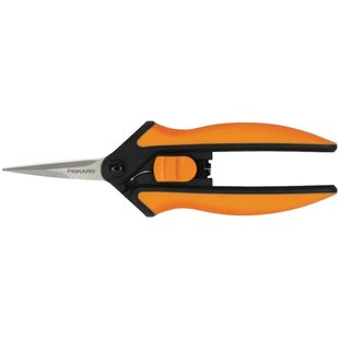 Ножиці для трави та квітів Fiskars Solid Micro-Tip SP13 140 мм 43 г (1051600)