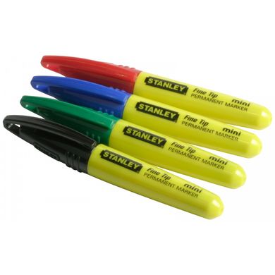 Набір маркерів міні Stanley 90 мм 2 - 4 мм (1-47-329)