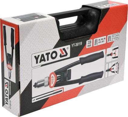 Заклепочник для різьбових заклепок 5.0 - 10 мм Yato YT-36119