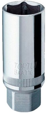 Головка торцева свічкова магнітна TOPTUL 1/2" 16 мм (BAAT1616)