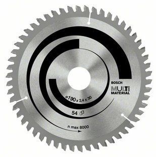 Диск пильний BOSCH Multi Material 210х2.4 мм 2608640511