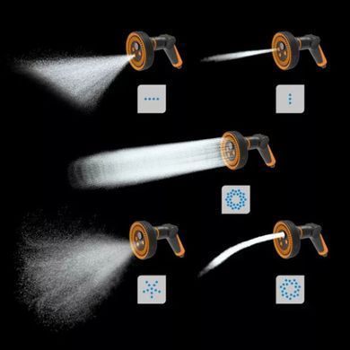 Spray gun Fiskars 5 in 1 (1065485)