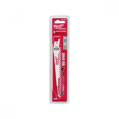 Полотно для шабельної пили Milwaukee Fang Tip 150 мм 5 шт (48005035)
