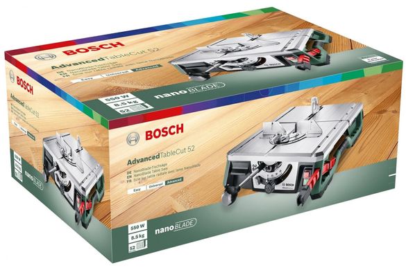 Пила циркулярна настільна Bosch AdvancedTableCut 52 550 Вт 52 мм (0603B12000)