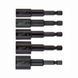 Set of socket wrenches Milwaukee Shockwave magnetic 7-13 mm 5 pcs (4932352822)